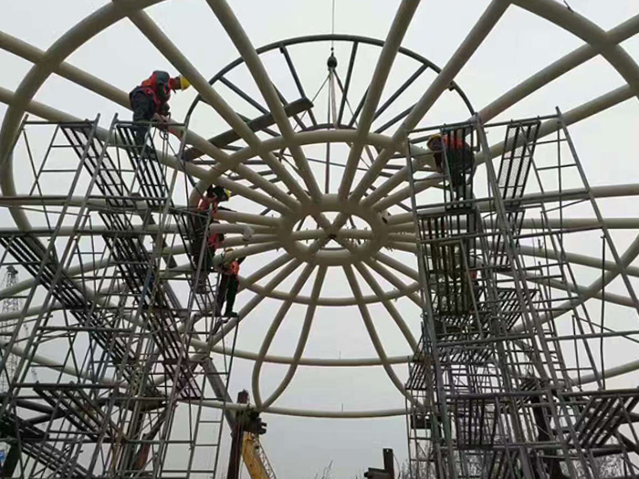 圓柱、箱型柱、十字形柱